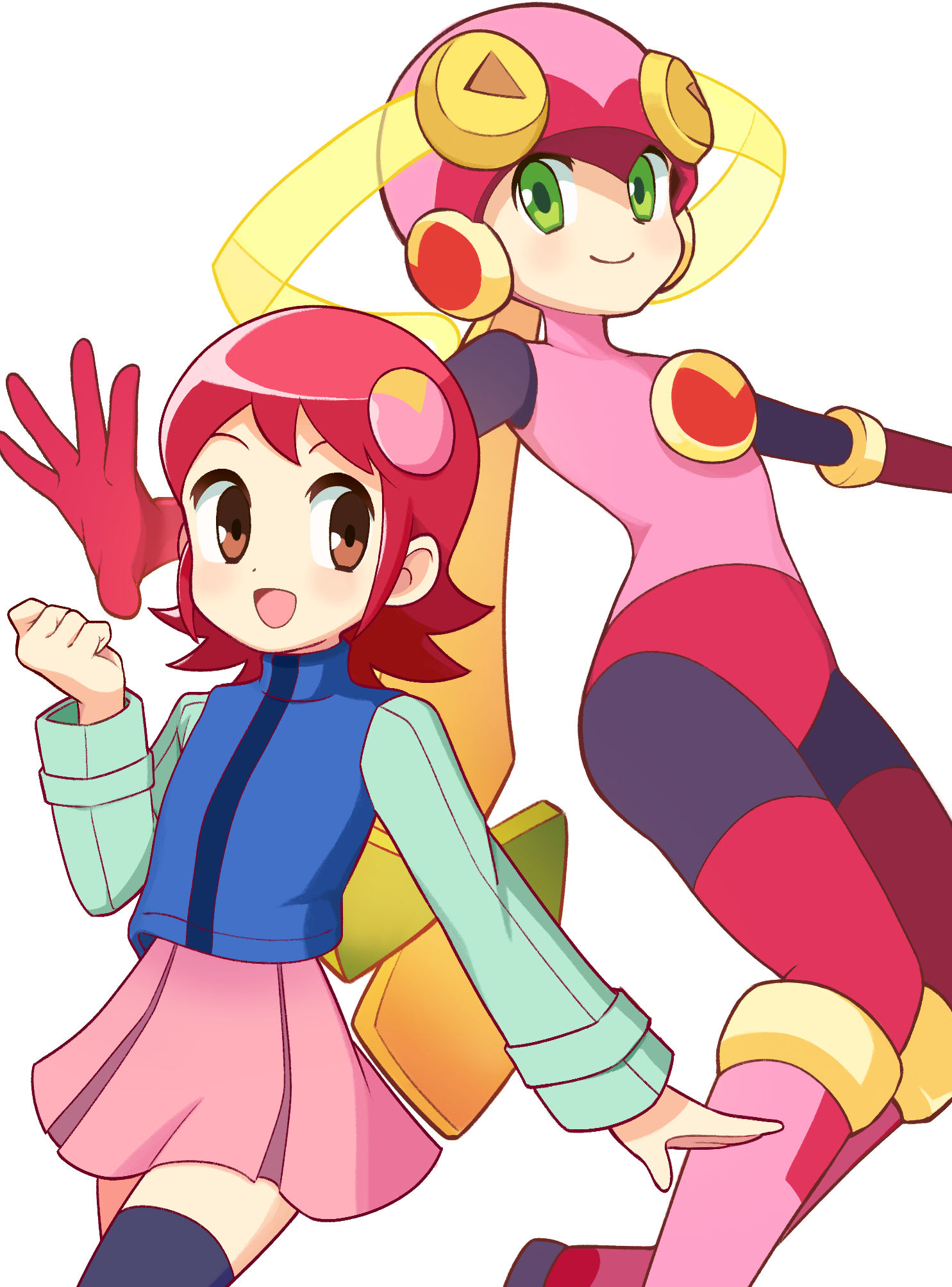 『ロックマンエグゼ』ヒロイン二人